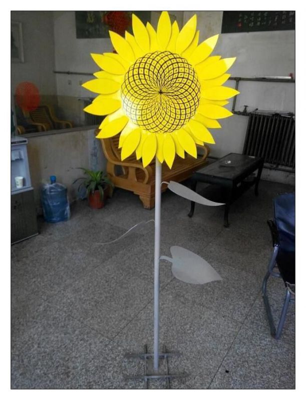 景觀葵花雕塑專供，園林裝飾，建筑葵花雕塑批發(fā)